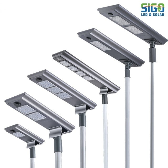 All-in-One Solar Street Light - 20W to 200W with Motion Sensor & Adjustable Angles-6