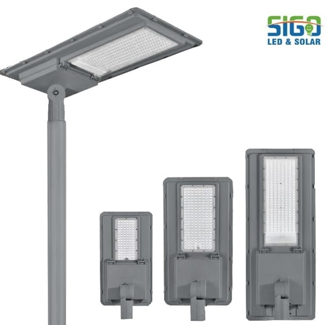 All-in-One Solar Street Light - 60W100W150W with LiFePO4 Battery & IP65 Protection-2