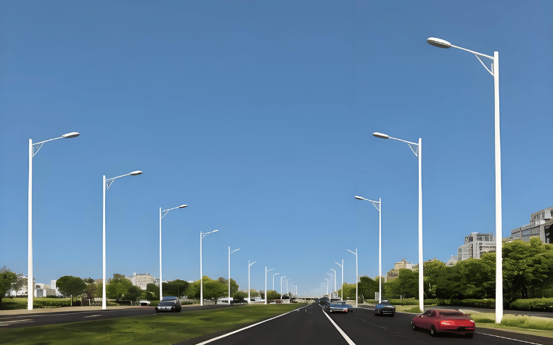 Height of Urban Streetlights