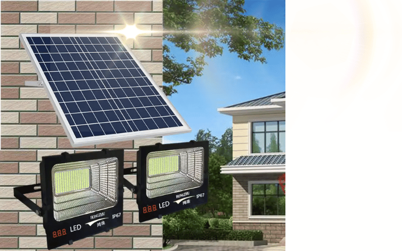 Solar Floodlight Installation Location