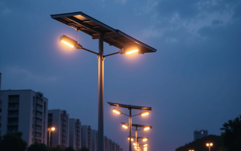 Securing Solar Streetlights