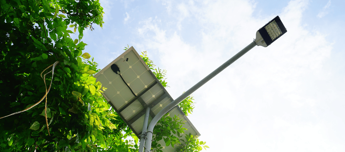 Farola solar inteligente