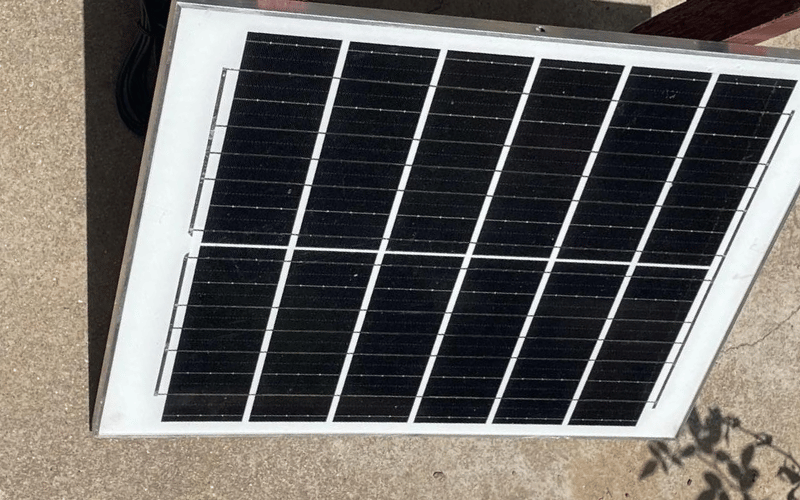 태양광 조명을 위한 고와트 태양광 패널