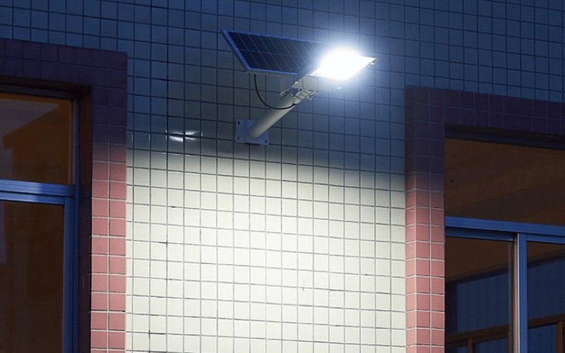 실외 조명에 필요한 루멘