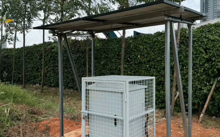 Project Case Kenya Billboard Retrofit – From Grid to Off Grid Solar Power System