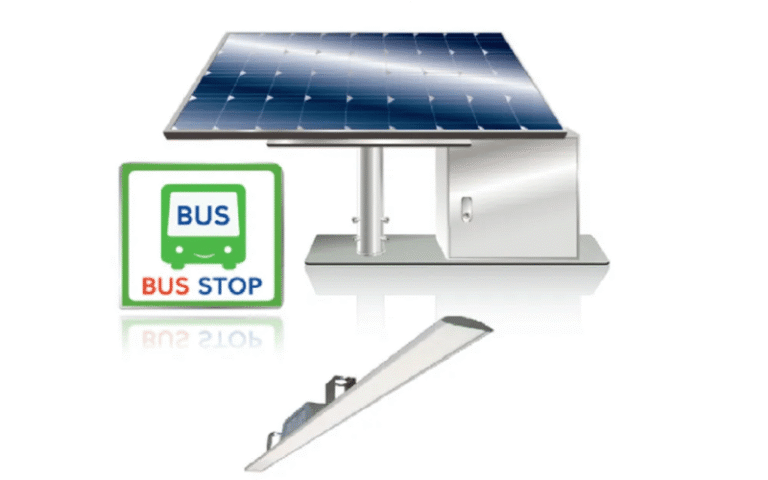 Solar Bus Stop Lights (2)