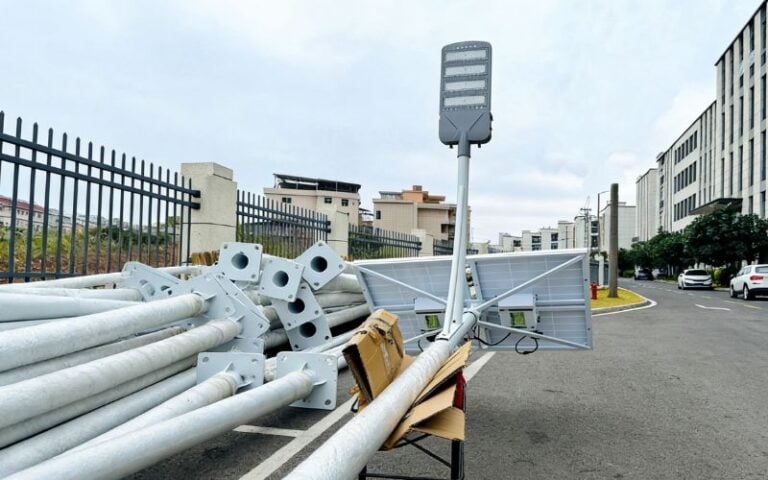 Solar Street Light Project in Tanzania Engineering Configuration for East African Climate