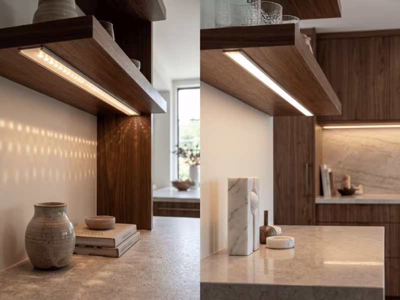SMD strip vs COB strip lighting effect SMD strip vs COB strip lighting effect