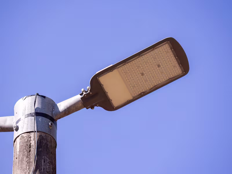 Street lighting tender planning scene