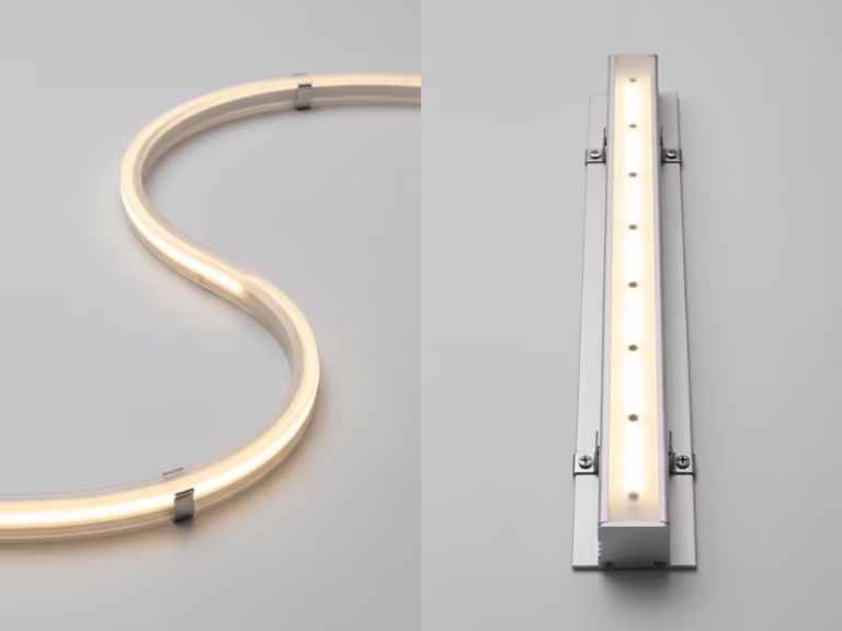 COB rope light vs hard strip light