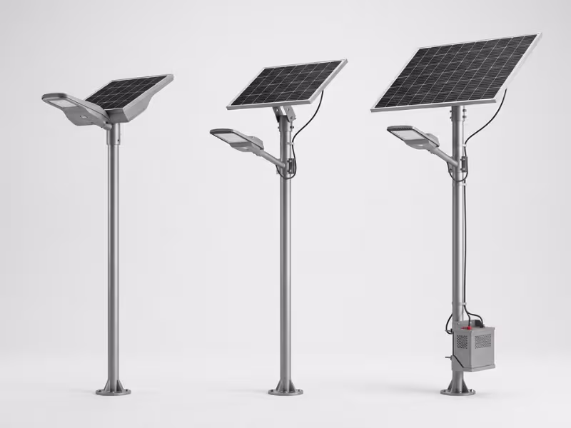 Solar street light system types Solar street light system types